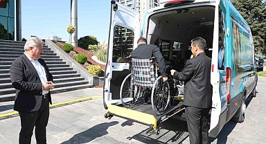 'Engelsiz Melikgazi' aracı hizmette