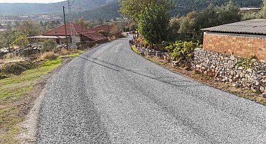 5 kırsal mahallenin yol yapım çalışmalarında sona gelindi