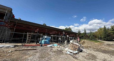 5000 Evler'de Sosyal Tesis Çalışmaları Sürüyor