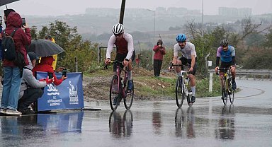 6. Uluslararası Ali Hüryılmaz Bisiklet Yarışı'nda sporcular nefesleri kesti