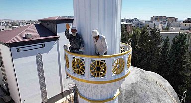 60 yaşındaki minare ustası Hasan Yazıcı, 80 ilde 172 minare yaptı