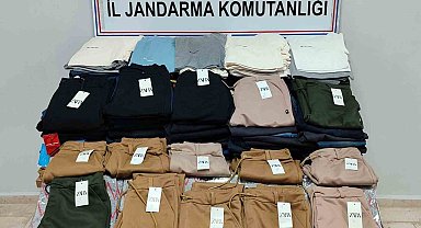 650 bin TL değerinde sahte kıyafet ele geçirildi