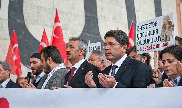 Adalet Bakanı Tunç: "65 binden fazla Filistinli şehit edildi"