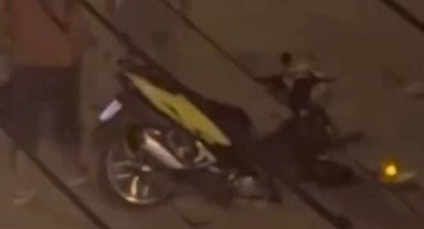 Adana'da iki motosiklet kafa kafaya çarpıştı: 2 yaralı