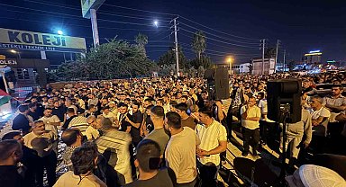 Adana'da Sumud Filosu'na müdahaleye tepki