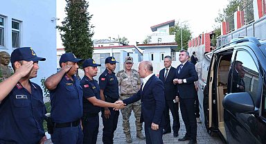 Adıyaman Valisi Osman Varol'dan Gölyurt Jandarma Karakolu'na ziyaret