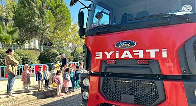 ADÜ Anaokulu'nda yangın güvenliği eğitimi