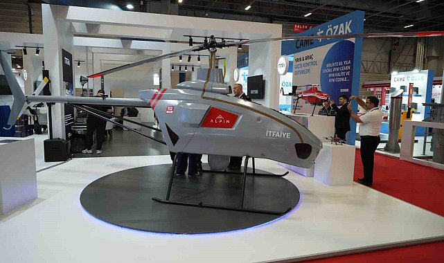 Afetlerle mücadeleye insanız helikopter