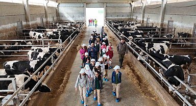 Afyonkarahisar'da 'Lider Çocuk Tarım Kampı' gerçekleştirildi