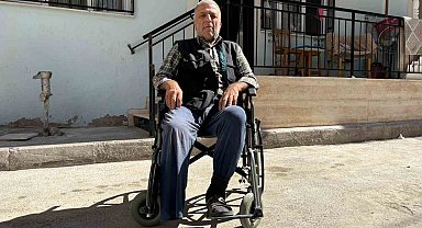 Ağlayarak yardım istemişti: Ayağı ampute edilen Muzaffer Amca protez için destek bekliyor