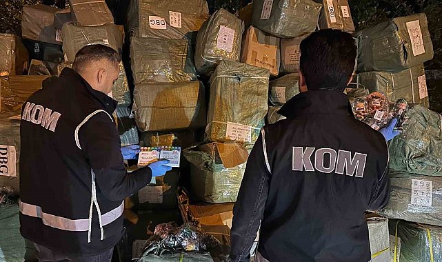 Ağrı'da 40 milyon liralık kaçak oyuncak ve kalem ele geçirildi
