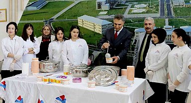 Ağrı'da öğrenciler yöresel lezzet "Gırar" çorbasını deneyimledi