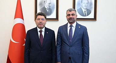 AK Parti Mardin Milletvekili Faruk Kılıç'tan Bakan Tunç'a ziyaret