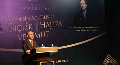 AK Parti'li Kasapoğlu: "Filistin davası, insanlık onurunun davasıdır"