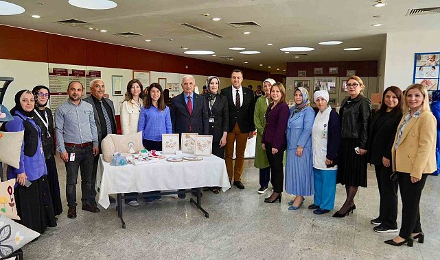 Akademi Ümraniye'den hastane personeli için el sanatları atölyeleri