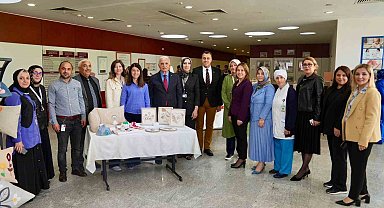Akademi Ümraniye'den hastane personeli için el sanatları atölyeleri