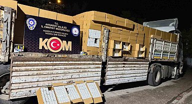 Aksaray'da 26 milyonluk kaçakçılık operasyonu