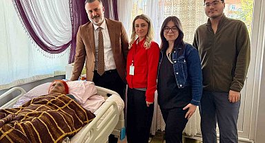 Akşehir'de evde sağlık hizmetine gönül dokunuşu