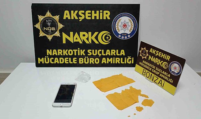 Akşehir'de uyuşturucu operasyonu: 2 tutuklama