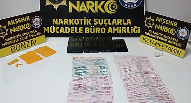 Akşehir'de uyuşturucu operasyonu