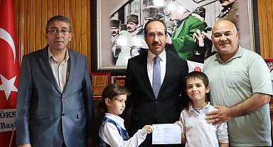 Akşehirli minik yüreklerden anlamlı bağış