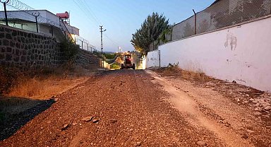 Aktoprak ve Nesimi'de yol çalışmaları tamamlandı