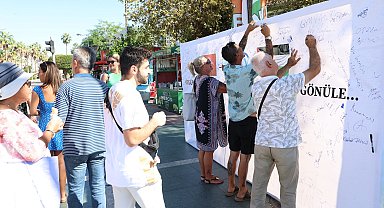 Alanya, Filistin için tek yürek oldu