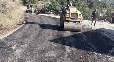 Alanya kırsalında yollar kışa hazırlanıyor