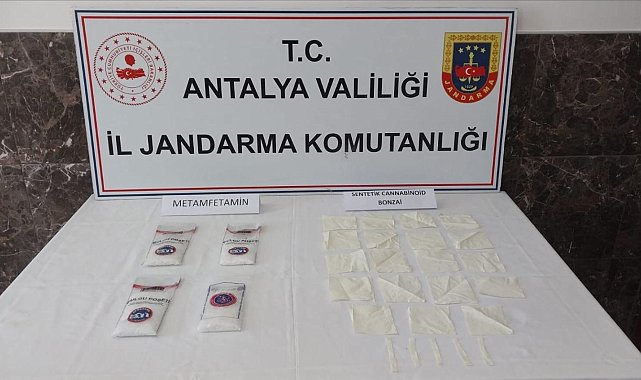 Alanya'da jandarmadan uyuşturucu operasyonu, 1 kişi tutuklandı