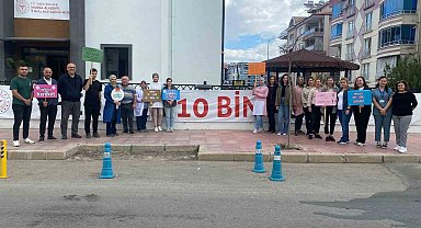 Alaşehir'de 'Dünya Yürüyüş Günü' etkinliği