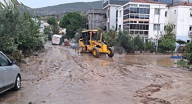 Aliağa Belediyesinden sel bölgesine destek