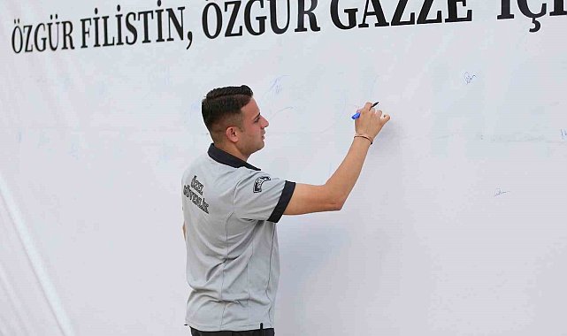 ALKÜ'den Gazze'ye destek
