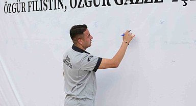 ALKÜ'den Gazze'ye destek