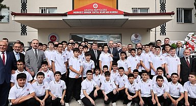 Amasya'da Erkek Kur'an Kursu açılışı dualarla yapıldı