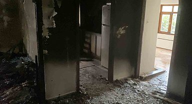 Ankara'da 4 katlı binada yangın