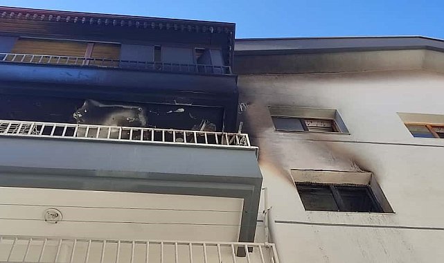 Ankara'da apartman dairesindeki yangın kontrol altına alındı