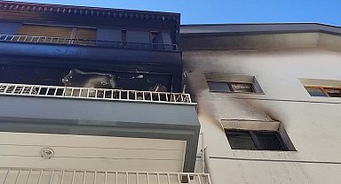 Ankara'da apartman dairesindeki yangın kontrol altına alındı