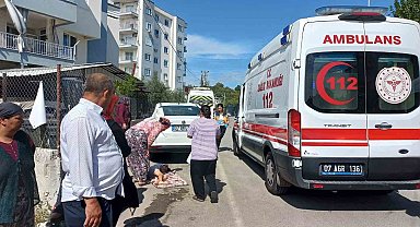 Antalya'da 9 yaşındaki Aslı'nın okul servisinin altında kaldığı kazanın görüntüsü ortaya çıktı
