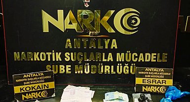 Antalya'da son 1 haftada uyuşturucu suçundan 19 kişi tutuklandı