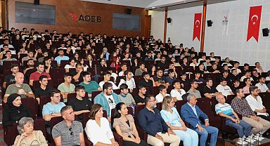 AOSB Başkanı Sütcü," Başarı, sürekli öğrenmek ve kendini geliştirmekten geçer"