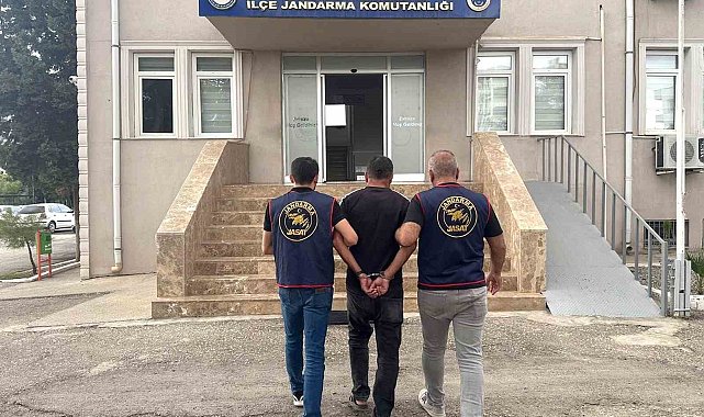 Aranan şahıs jandarma operasyonu İle yakalandı