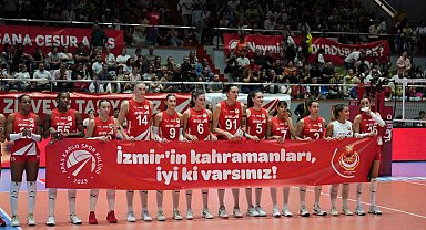 Aras Spor Kulübü, yeni sezona İzmir İtfaiyesi ve İzmirli kız çocuklarıyla el ele başladı