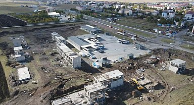 Ardahan Belediyesi Galericiler sitesi inşaatı tüm hızıyla sürüyor