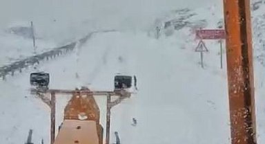 Ardahan'ın yüksek kesimleri beyaza büründü