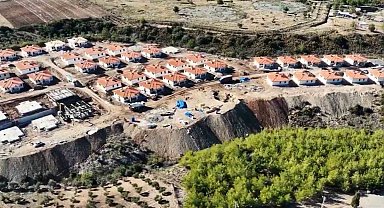 Arpaderesi Mahallesi'nde 2.etap kırsal afet konutları yükseliyor