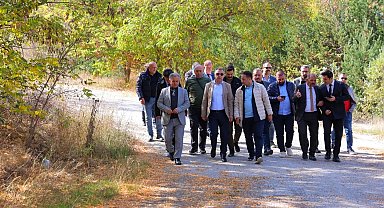 Aslandağı'nın turizm potansiyeli yerinde incelendi