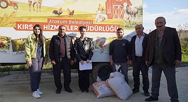 Atakumlu çiftçilere karakılçık buğdayı desteği
