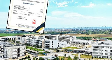 ATÜ su ayak izi belgesi aldı