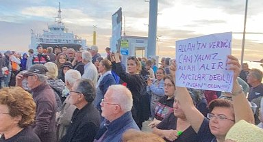 Ava gelen avcılara protesto şoku