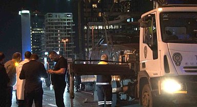 Avukat Serdar Öktem'in saldırıya uğradığı araç 5 saatlik incelemenin ardından kaldırıldı